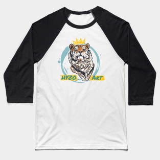 Tiger, King of Felines Baseball T-Shirt